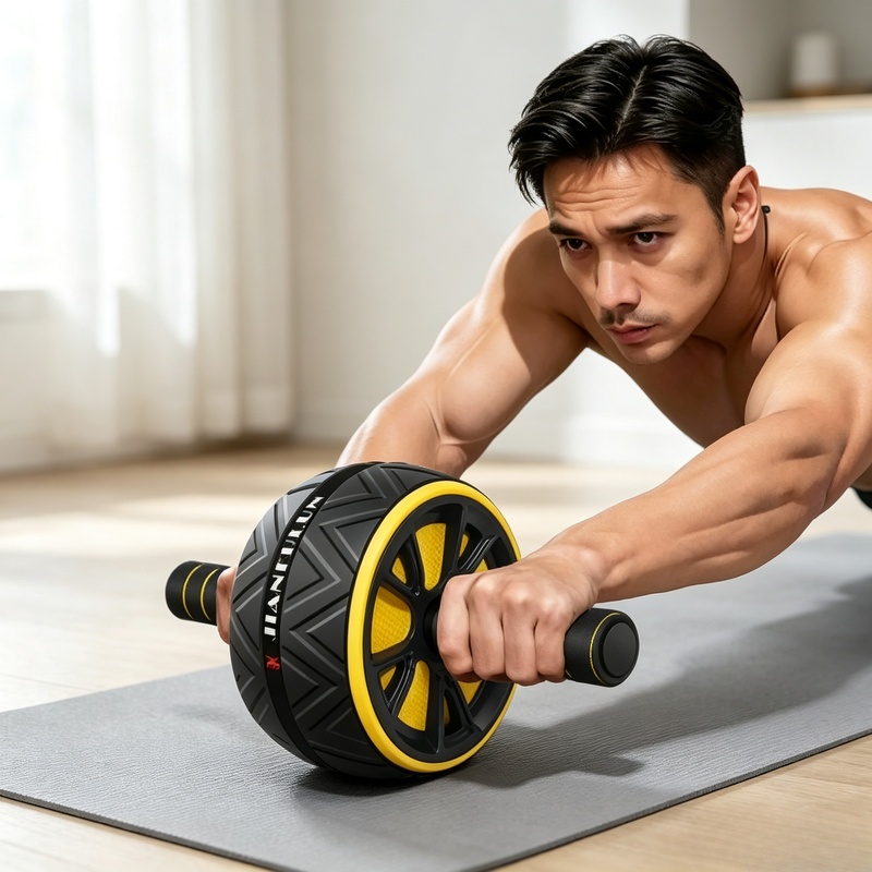 Ab Wheel Roller - Non‑Slip Grip Ab Roller Wheel, Durable