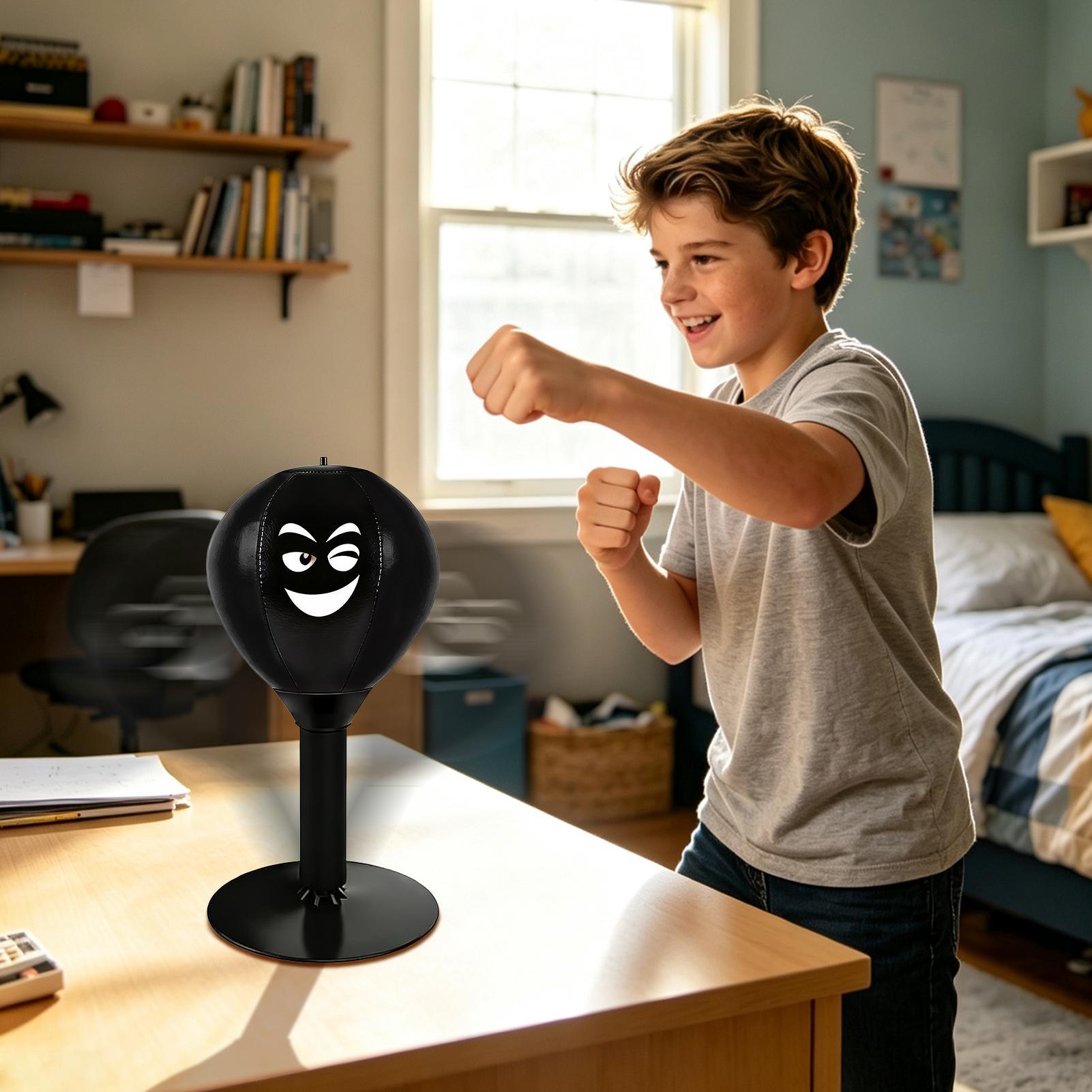 Boxing Punching Bag - Desktop Punching Bag Suction Cup Table