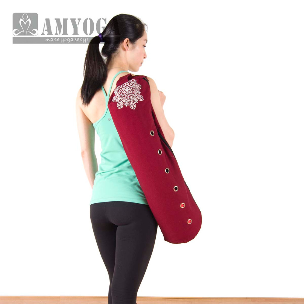 Yoga In Fitness - Canvas Yoga Mat Bag Single Shoulder