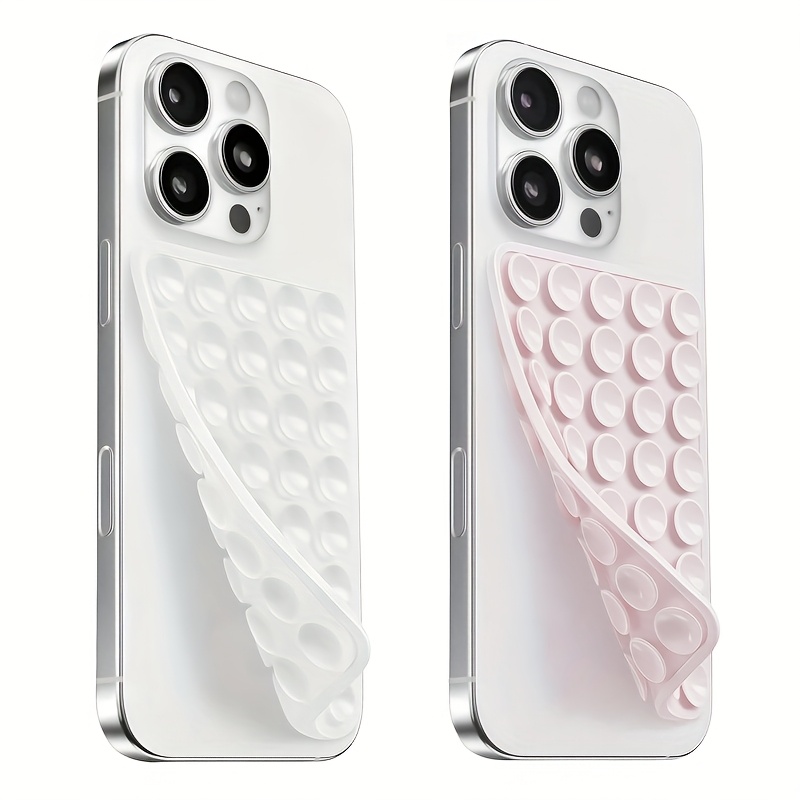 Yoga In Fitness - 2pcs Double-Sided Silicone Suction Cup Phone