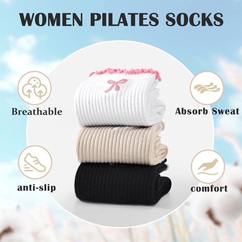 Professional Yoga Socks, Cotto - огляд і ціна Yoga Fitness Pilates