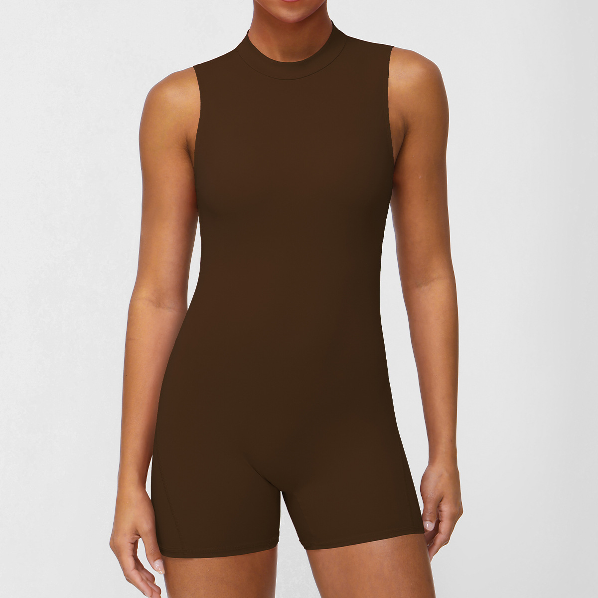 STYLISH LADY Mock Neck Sleevel - огляд і ціна Yoga Fitness Club