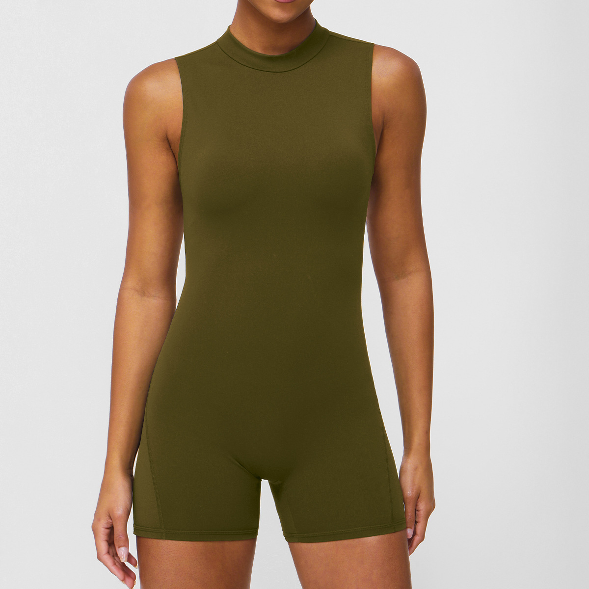 STYLISH LADY Mock Neck Sleevel - огляд і ціна Yoga Fitness Club