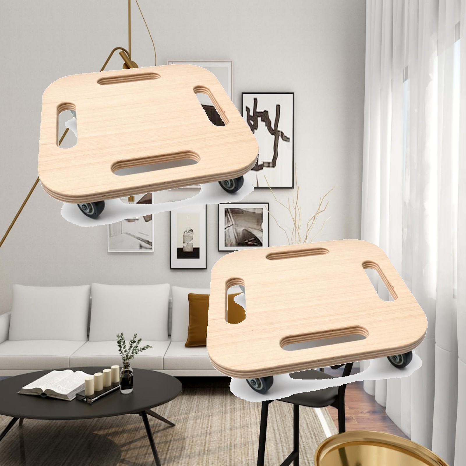 2 Pieces Wooden Sliding Discs  - огляд і ціна Core Slider