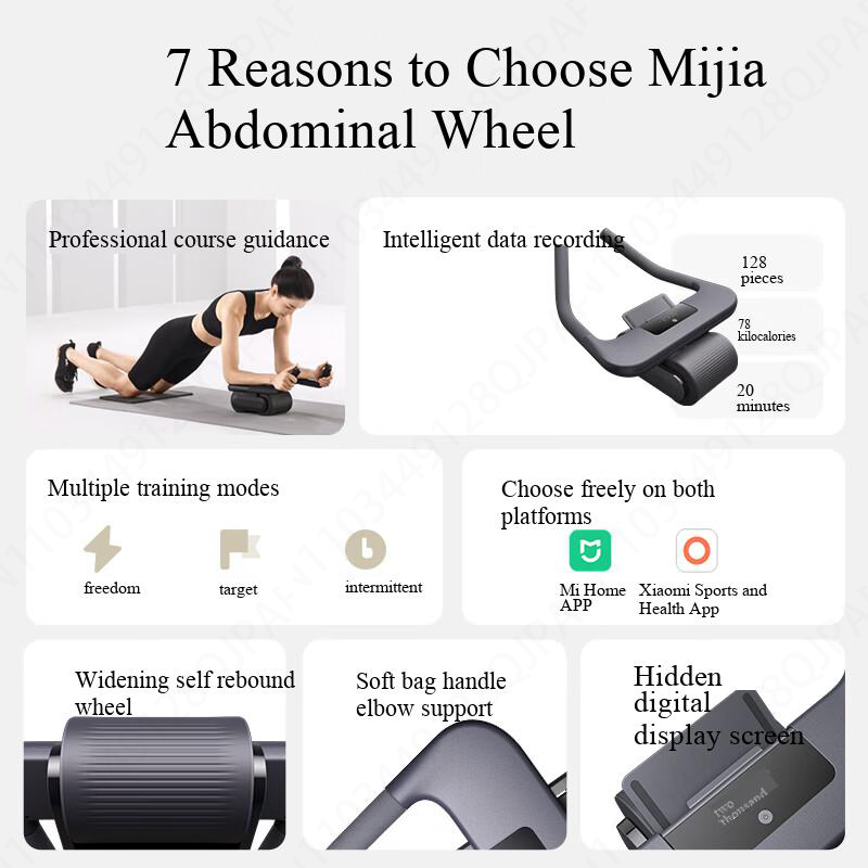 New Xiaomi Mijia Smart Abdomin - огляд і ціна Ab Wheel Roller