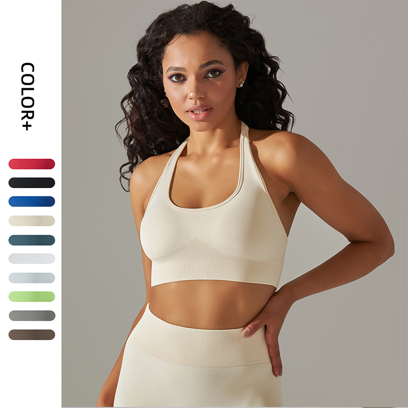 Sexy Halter Sports Bra Women S - огляд і ціна Yoga Fitness Club