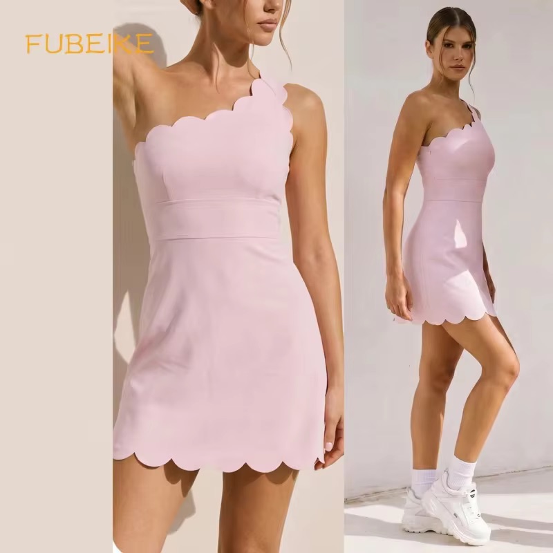 Lace One Shoulder Tennis Dress - огляд і ціна Yoga Fitness Dress