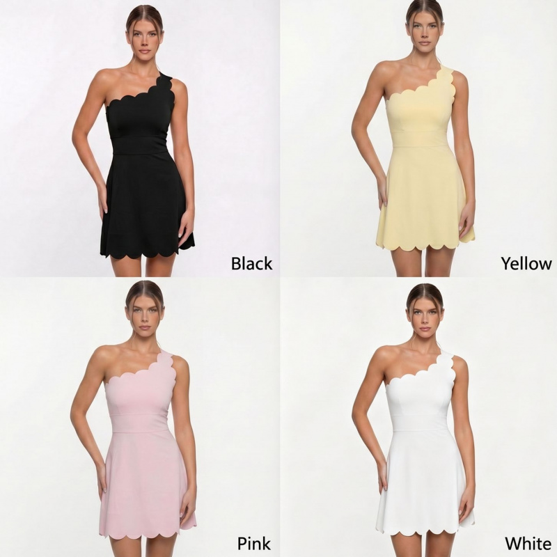Lace One Shoulder Tennis Dress - огляд і ціна Yoga Fitness Dress