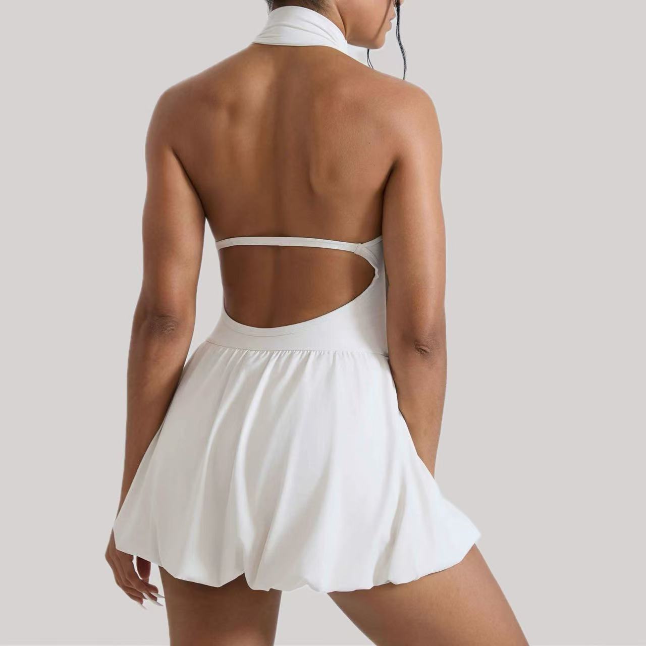 Ningyu High Neck Golf Tennis D - огляд і ціна Yoga Fitness Dress