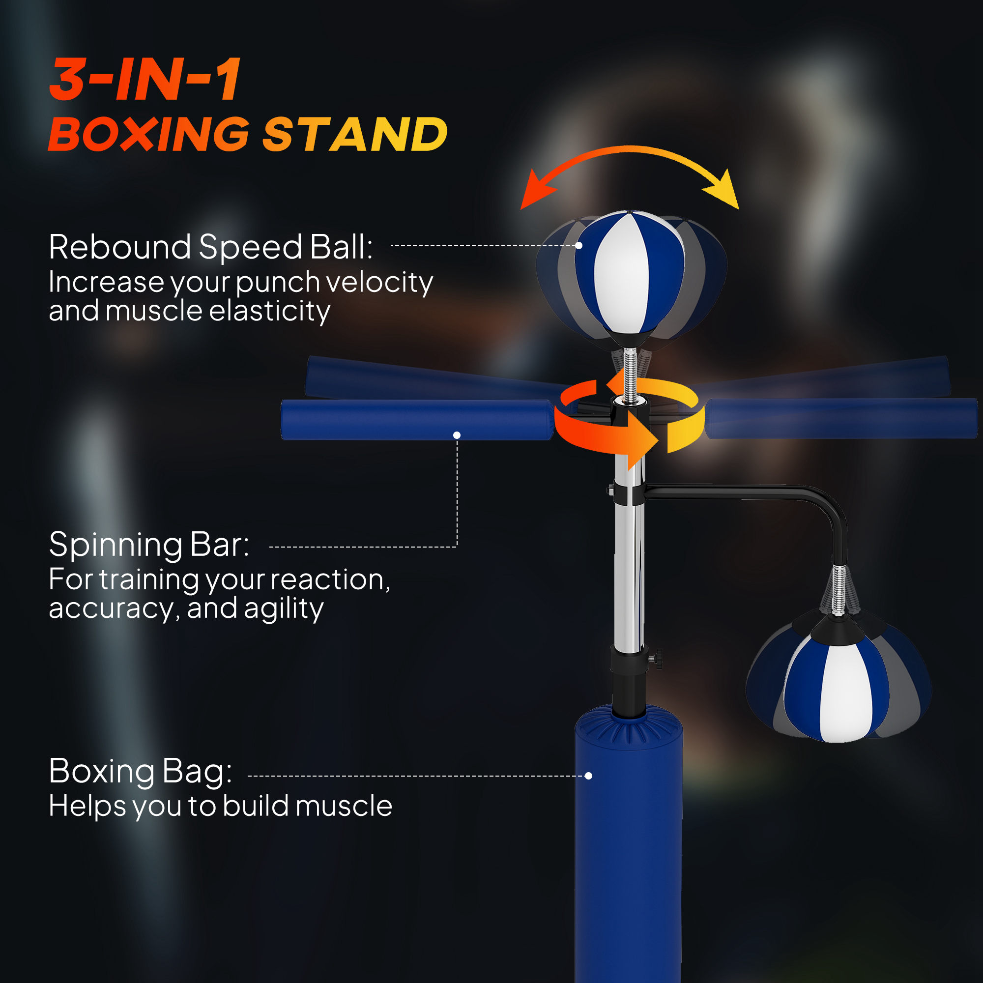 4.6-6.7 Speed Bag Boxing Bag S - огляд і ціна Boxing Punching Bag
