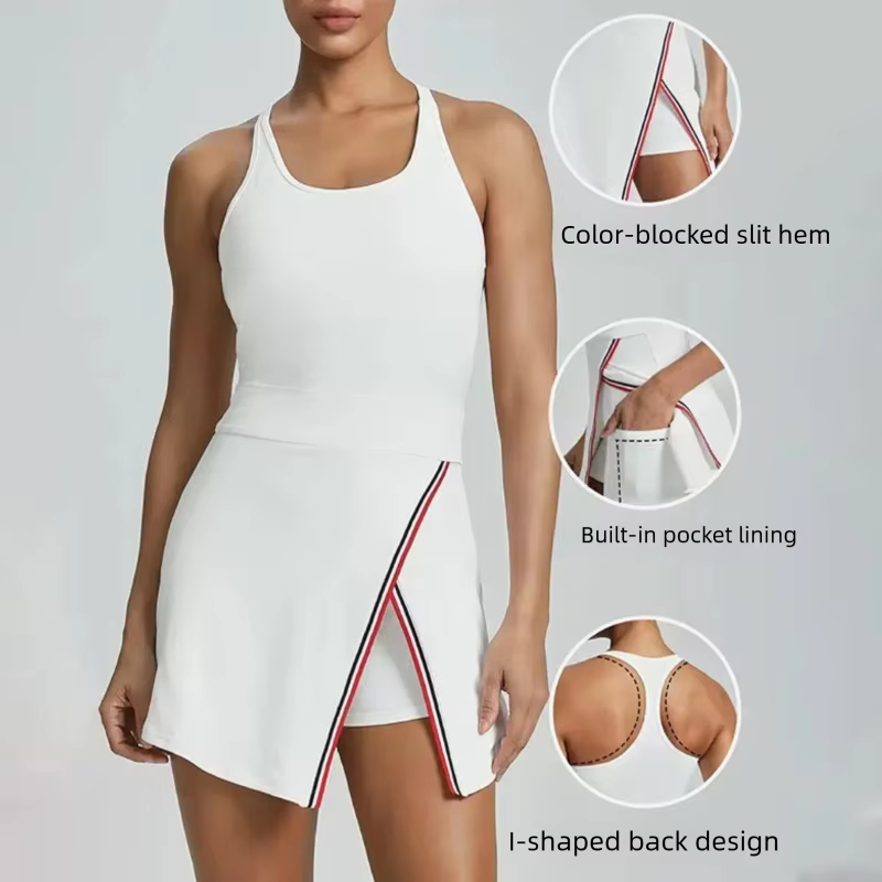 Contrast Color Gym New Anti-ex - огляд і ціна Yoga Fitness Dress