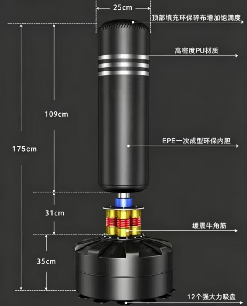 2026 High Shock Absorption Box - огляд і ціна Boxing Punching Bag